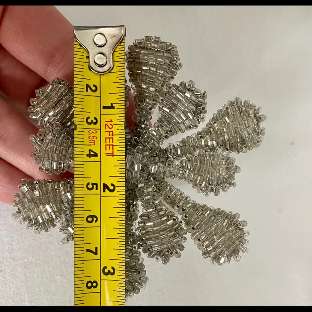 Crate‎ & Barrel Snowflake Napkin Rings ~4